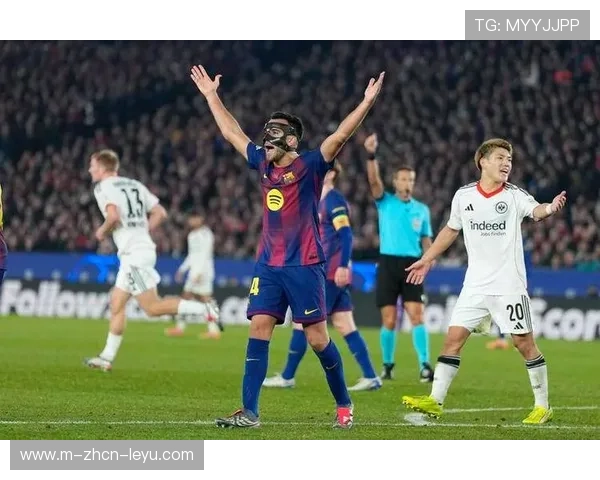 巴萨孔德双响，2-1战胜法兰克福晋级在望